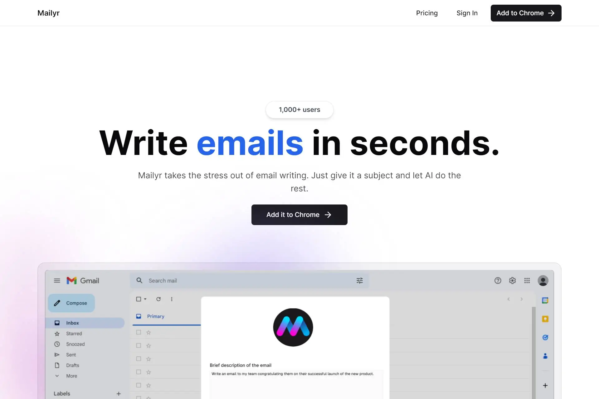 Mailyr AI